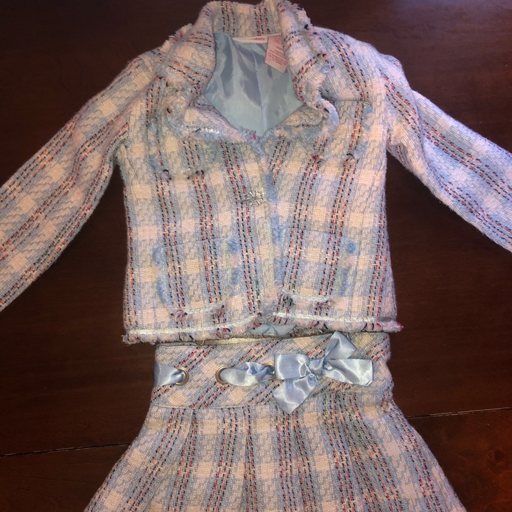 Mary Kate & Ashley Blazer & Skirt Set